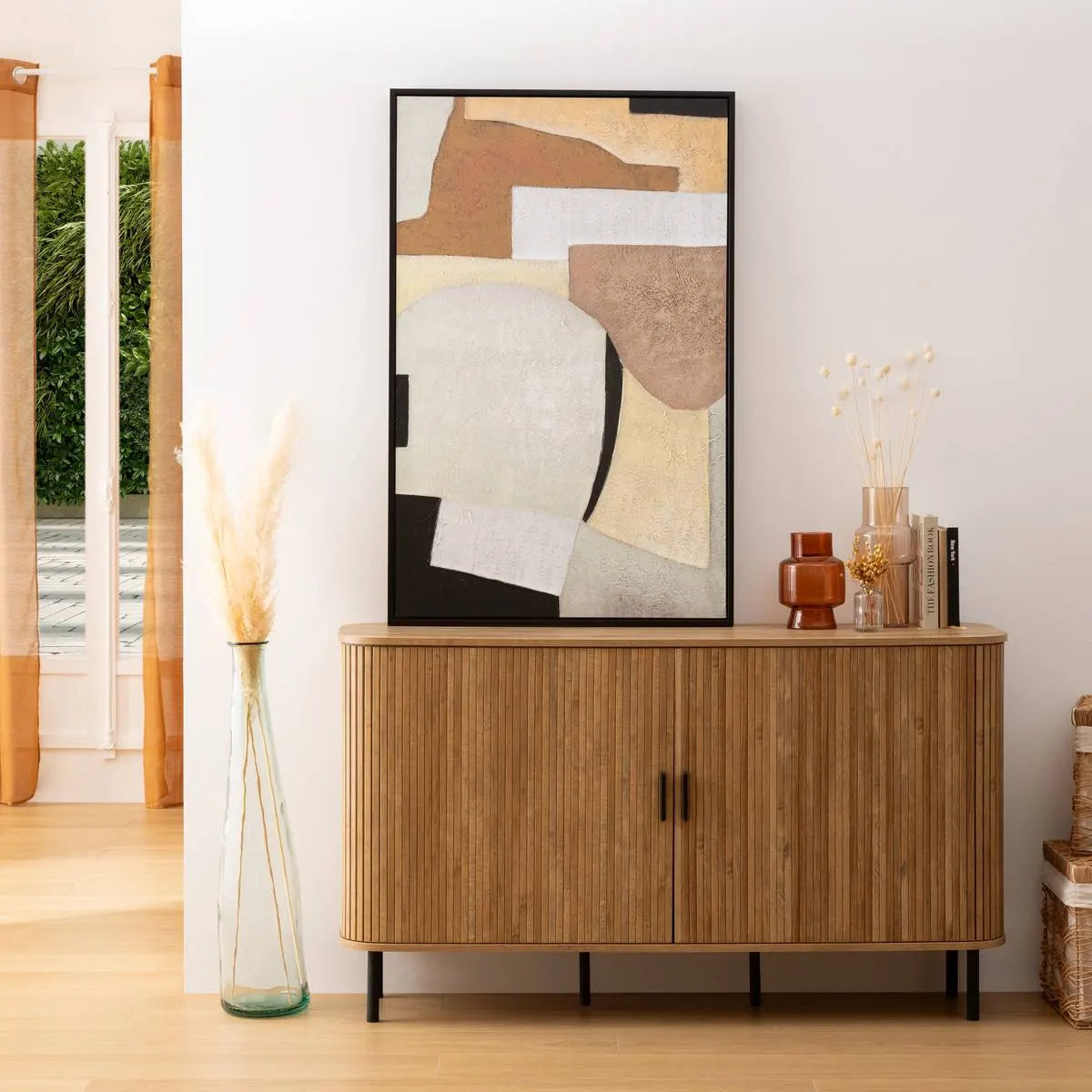 Pictură înrămată Atmosphere Hilda, Pânză pictată 116x75 cm