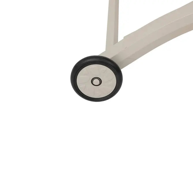 Сгъваем шезлонг с колелца Hesperide Jimani, Алуминий, Регулируем