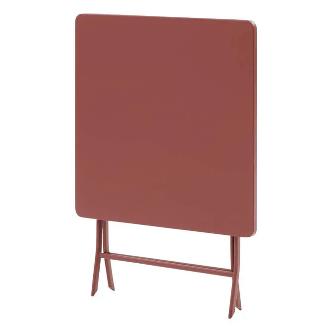 Masă de grădină pătrată Hesperide Greensboro, roșu închis