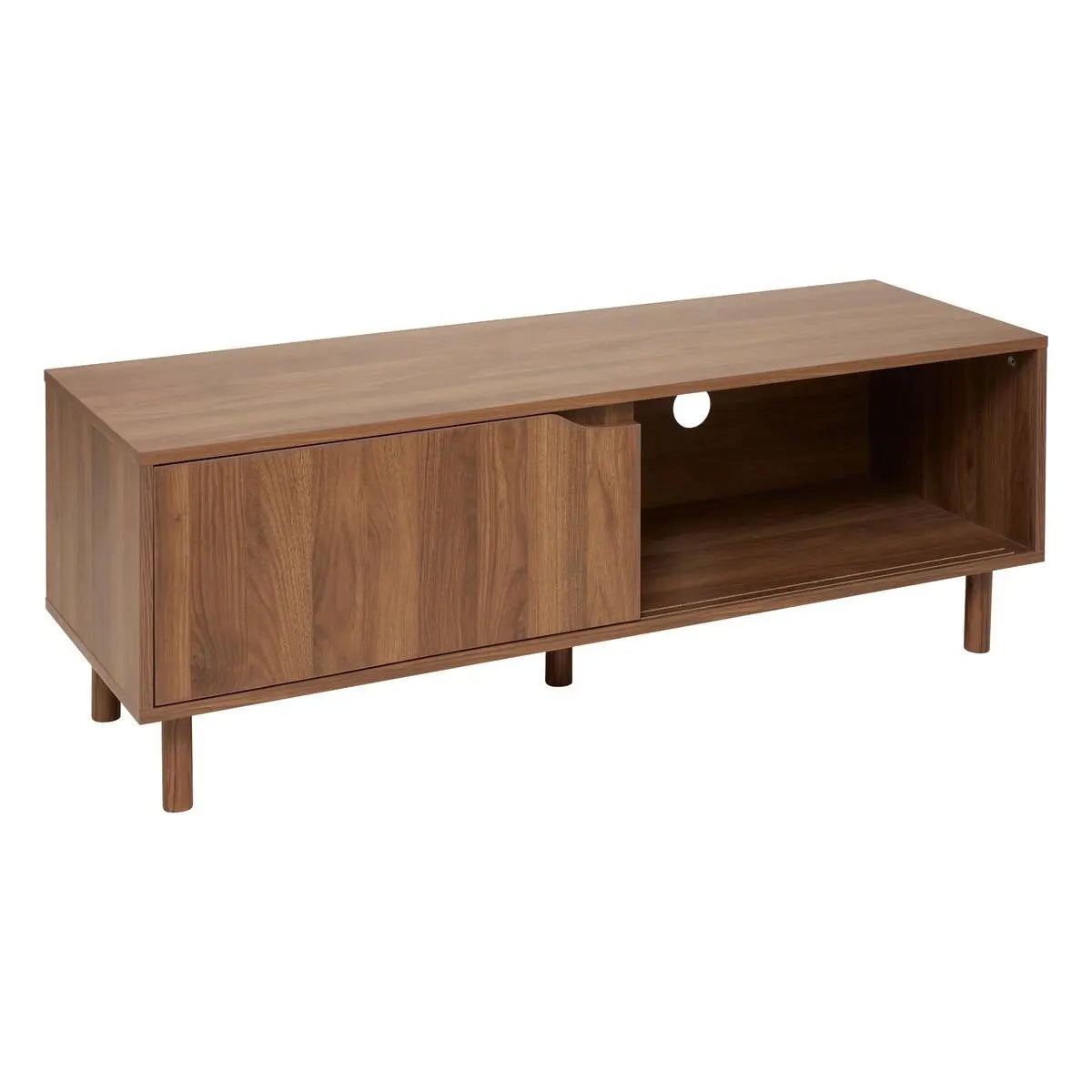 Dulap TV 5five Slidy, cu 2 uși glisante, 120x40x42 cm