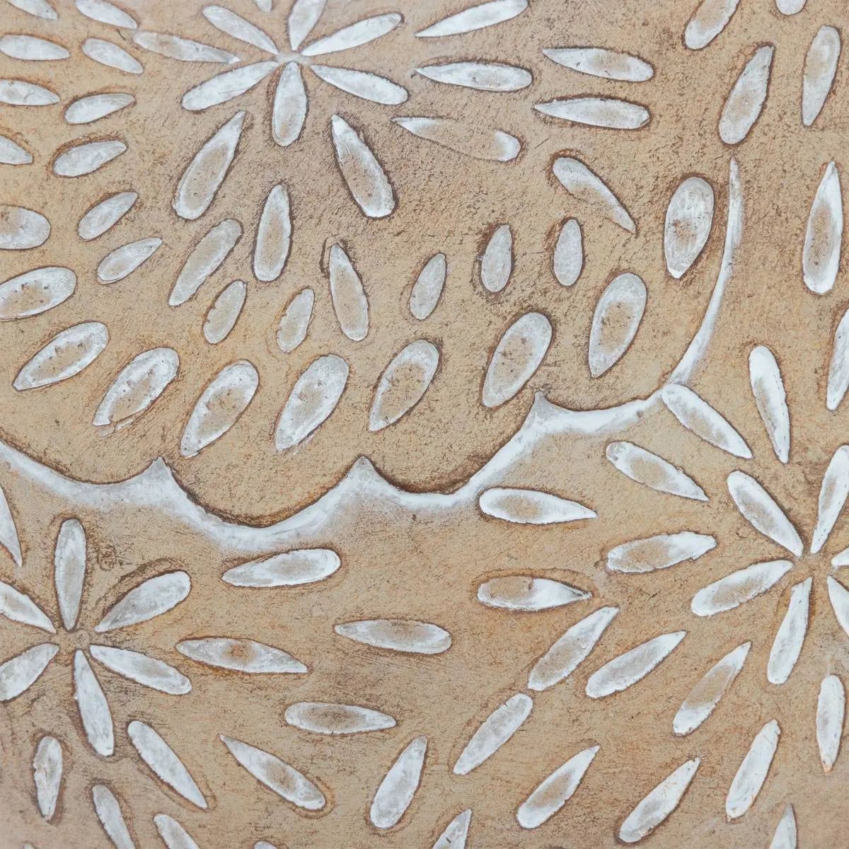 Figurină decorativă Atmosphera Linda, rășină bej, 11 cm