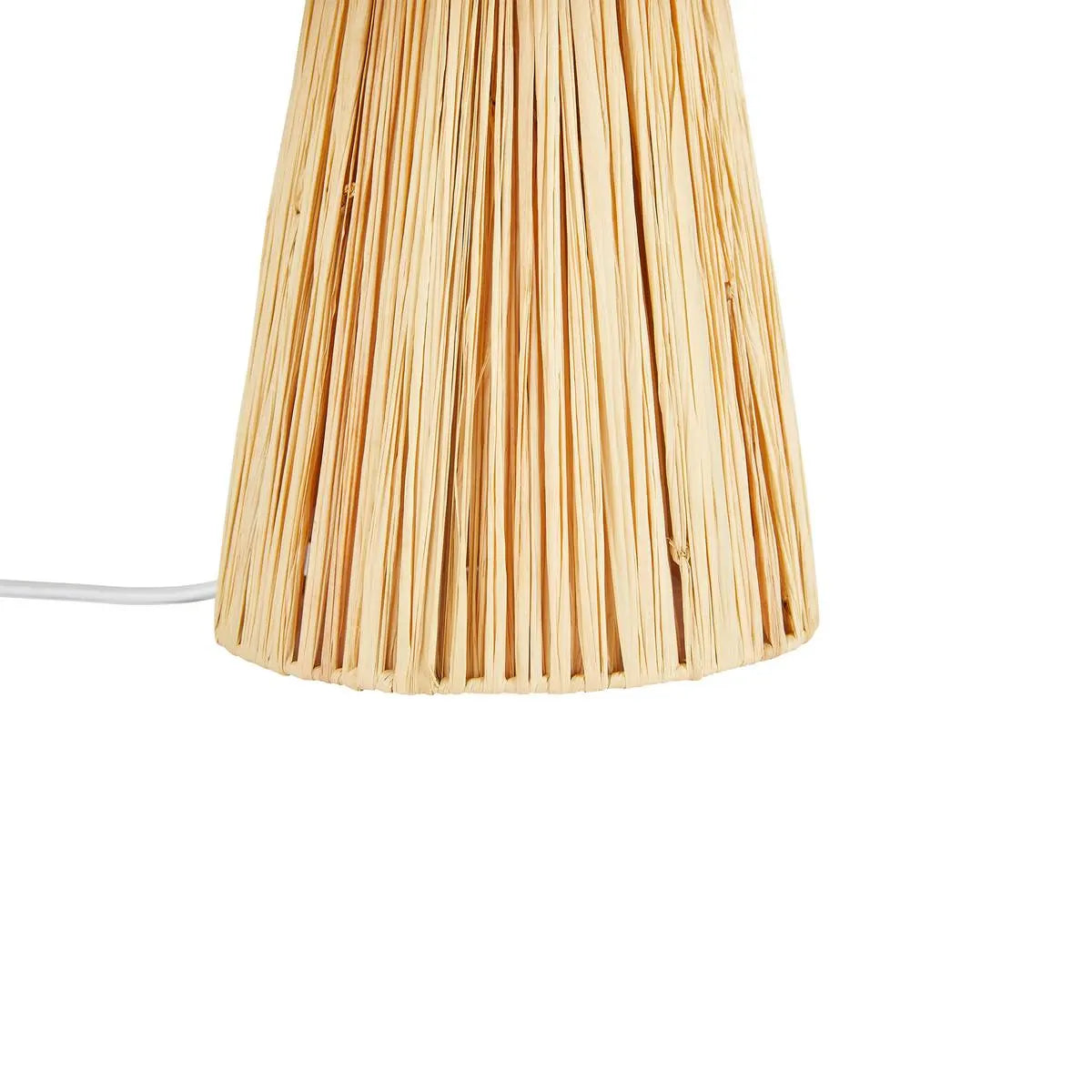 Lampă de masă Atmosphere Orange, 34 cm, Rafie