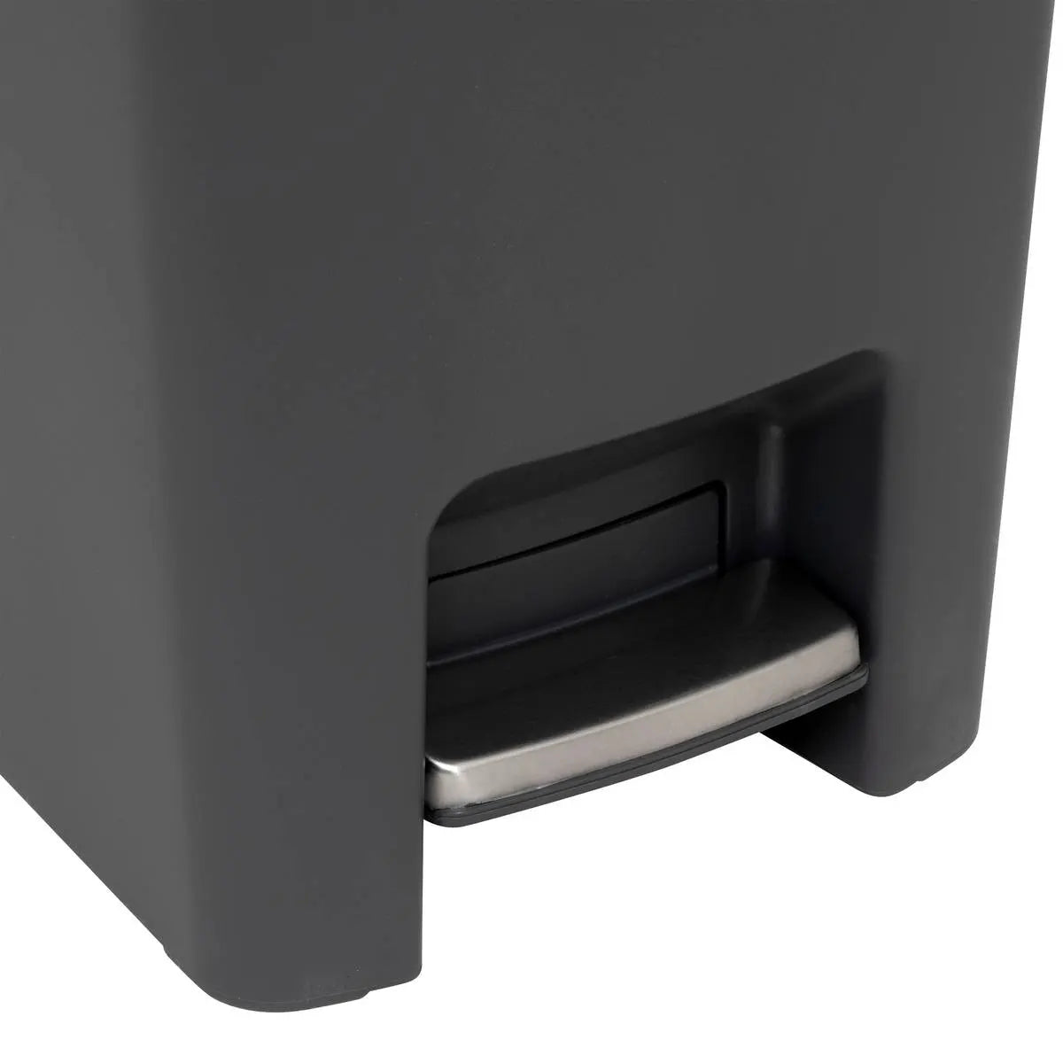 Coș de gunoi 5five, oțel inoxidabil și plastic, 45 l