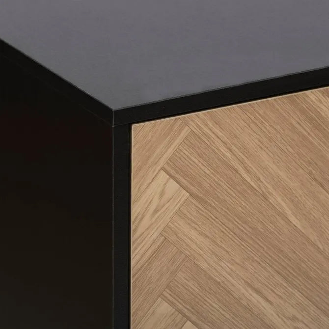 Рафт 5five Mix'n Door Chevrons, 9 отделения, Черен