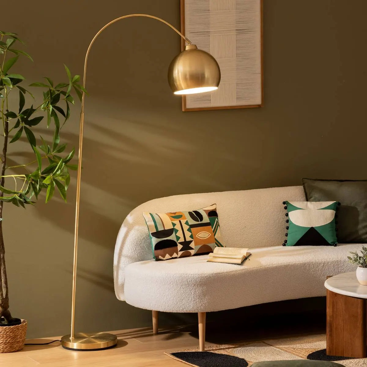 Lampion atmosferă Floris, Metal, 177 cm