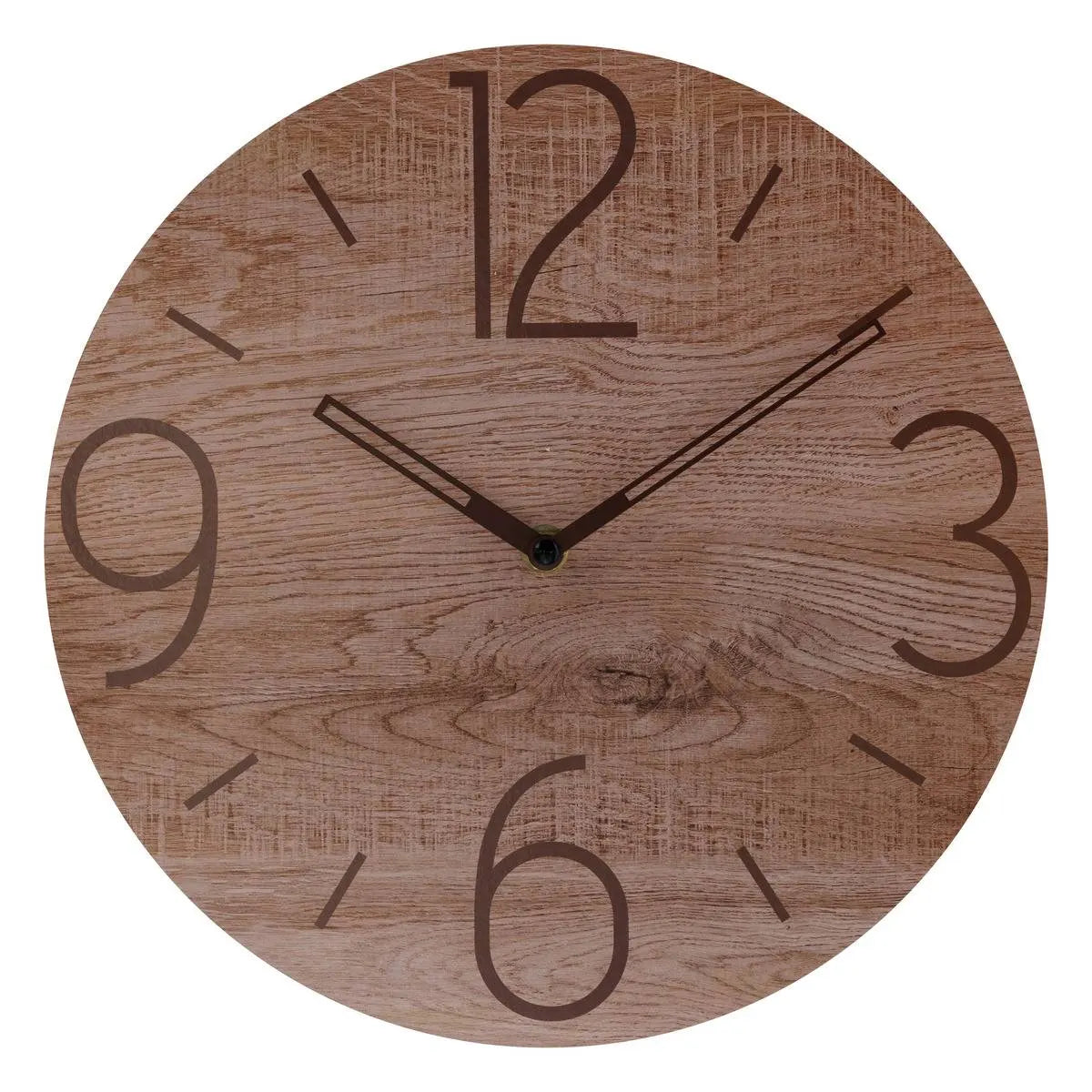 Ceas de perete Atmosphera Wood, Ø28 cm, Asortat
