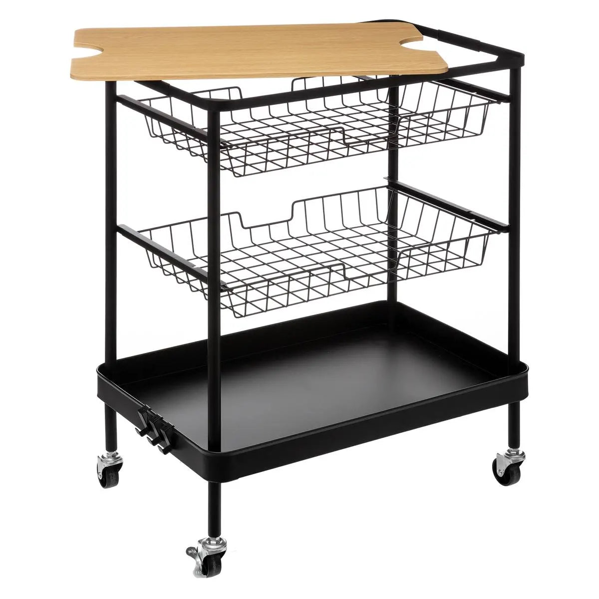 Cărucior de bucătărie 5five, Mediu, Metal, Cu partea superioară detașabilă