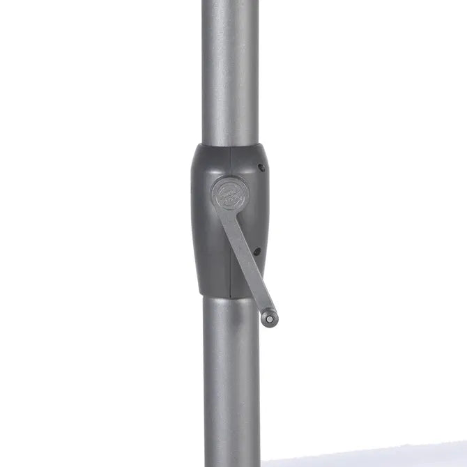 Прав накланящ се чадър Hesperide Loompa, Цвят Шисти, 2x3 m