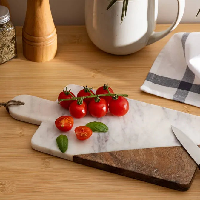 Дъска за сервиране Secret de Gourmet, Мрамор, 30x15 см