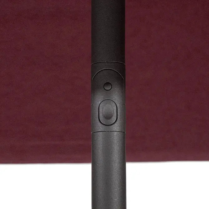 Прав накланящ се чадър Hesperide Soya, Бордо, 2.5x2.5 m