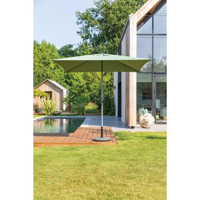 Прав накланящ се чадър Hesperide Soya, Маслина, 2.5x2.5 m