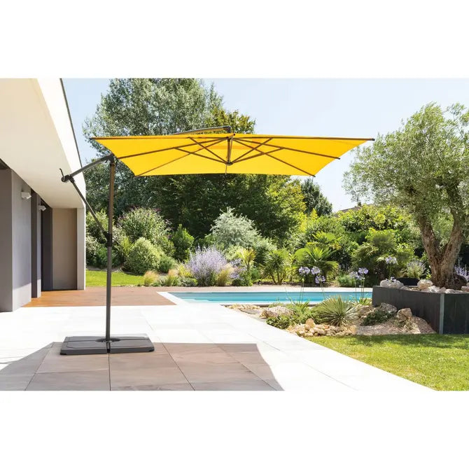 Градински чадър със странична стойка Hesperide Manoa, 2.5x2.5 m