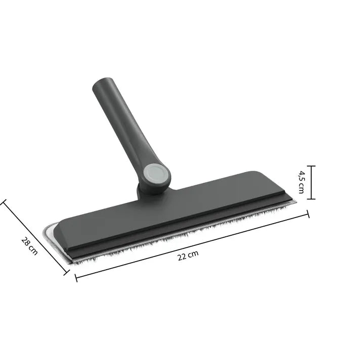 Racletă pentru geamuri 5five Click & Clean, cap de rezervă, microfibră