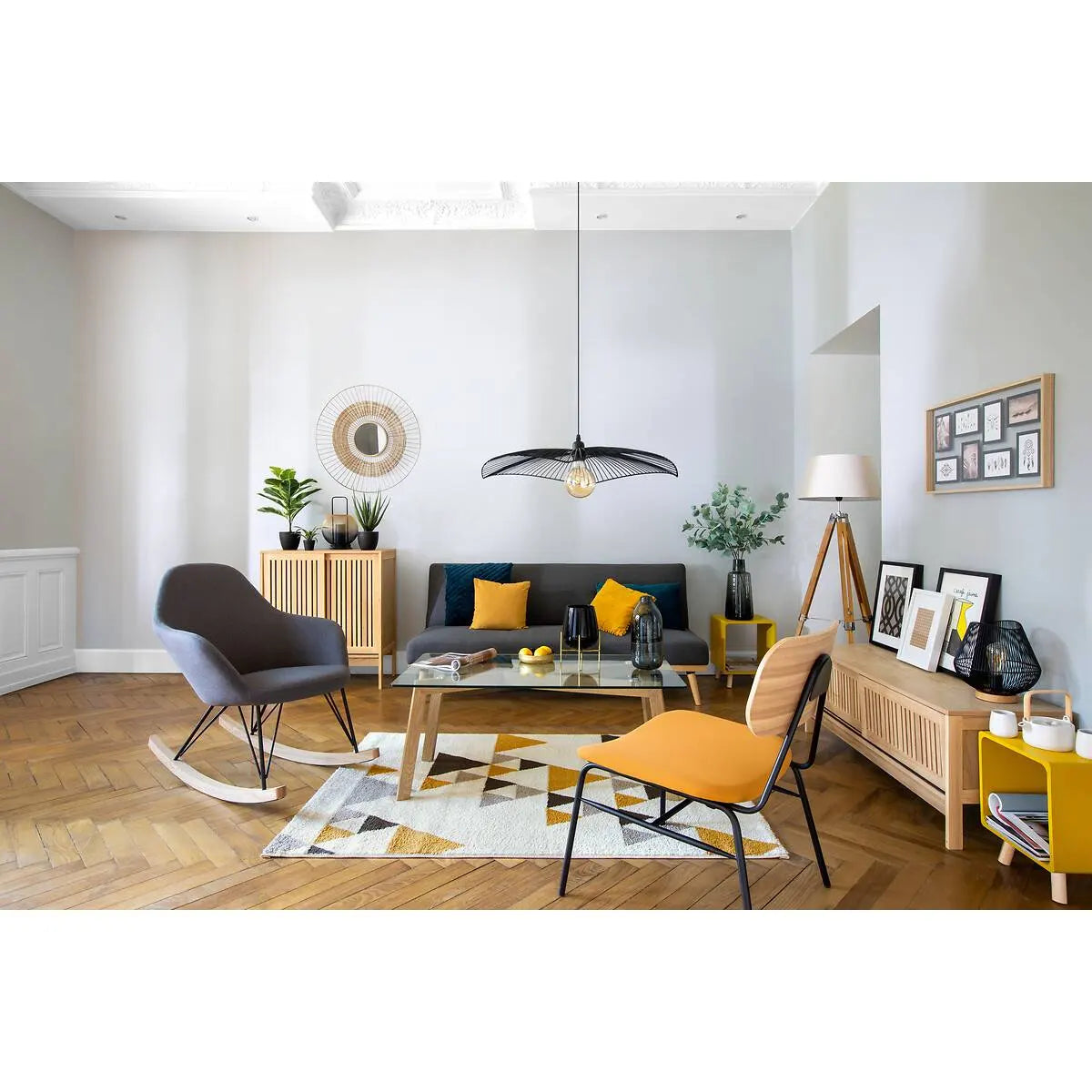 Lampion atmosphere Runo, Bambus, 145 cm