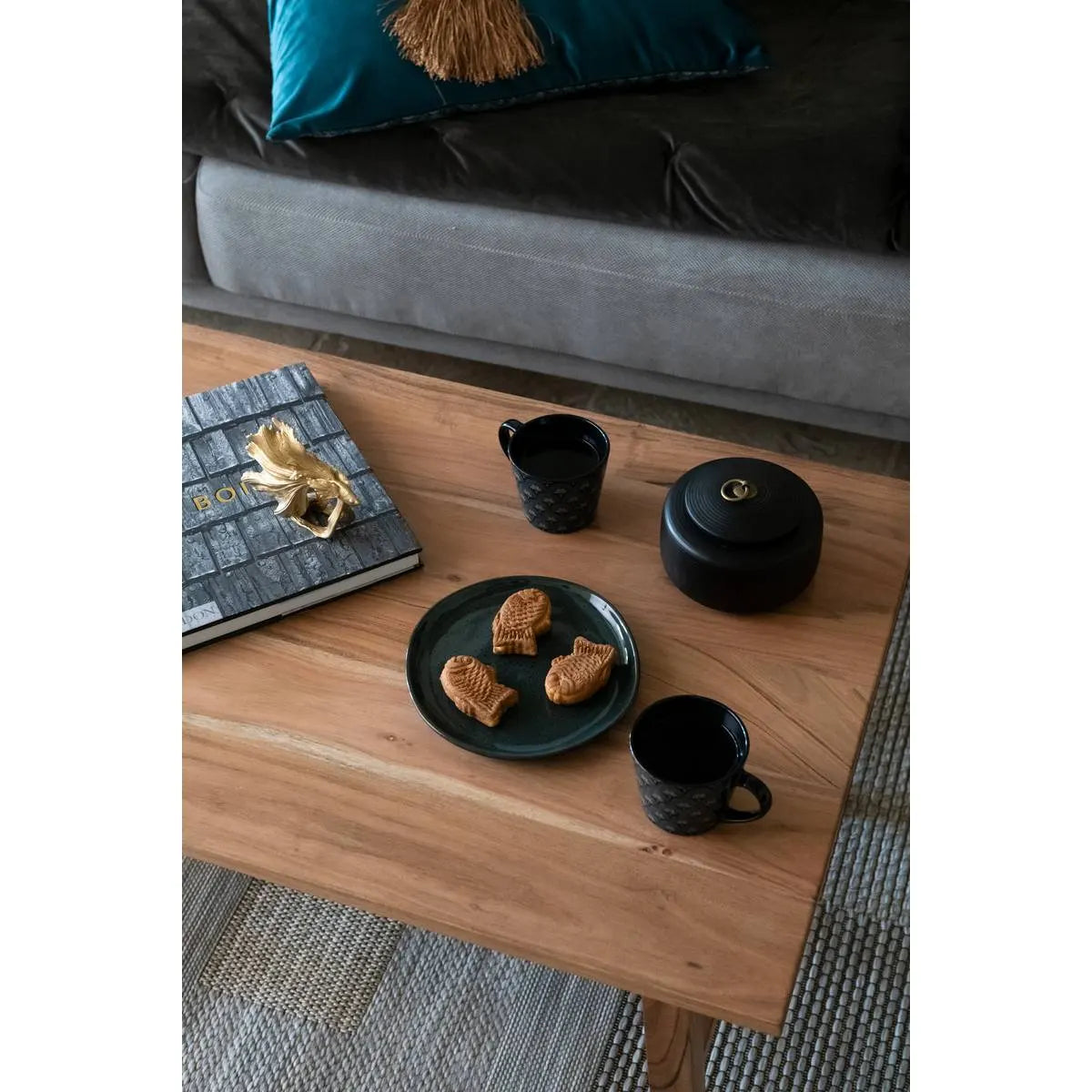 Figură decorativă Atmosferă Jiling, Rășină, 12 cm