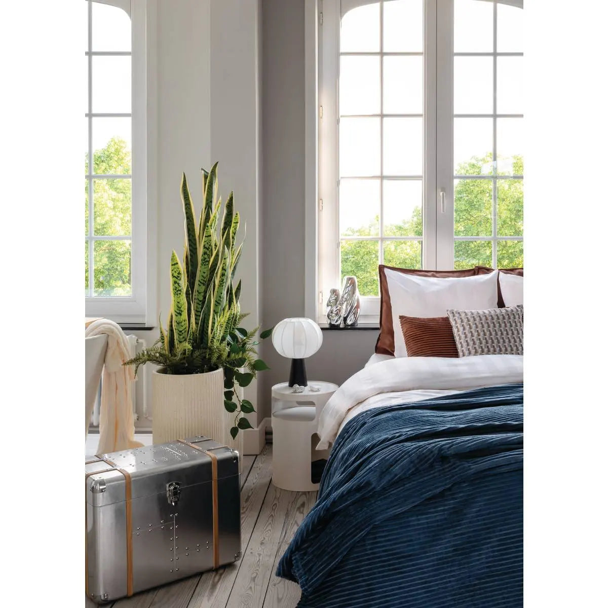 Cutii decorative Atmosphera Sky, aluminiu, 3 buc.