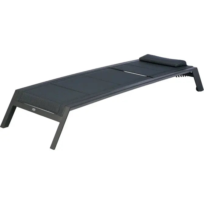Сгъваем алуминиев шезлонг Hesperide Allure, Графит/Пипер