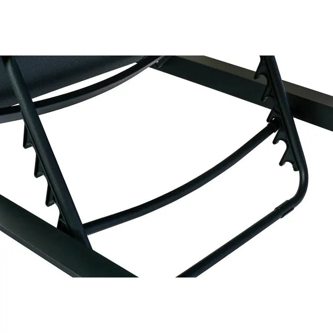 Сгъваем алуминиев шезлонг Hesperide Allure, Графит/Пипер