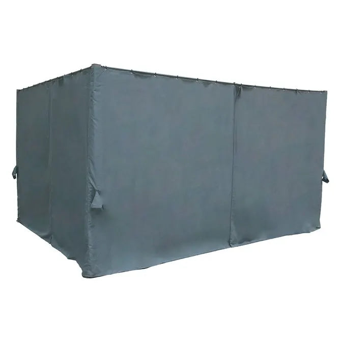 Завеси за беседка Hesperide Palmeira, Цвят Шисти, 3x4 m