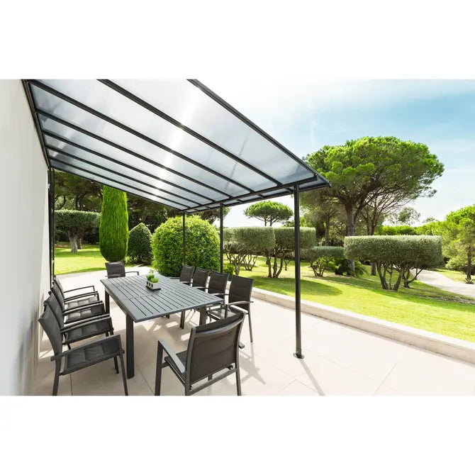 Беседка Hesperide Belize, Поликарбонат, 4x3 m