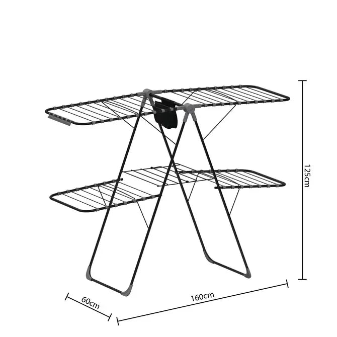 Uscător de rufe 5five Mojave cu aripi, metal, 31 m