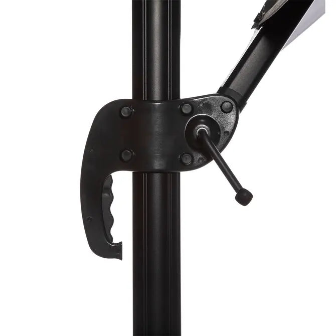 Градински чадър със странична стойка Hesperide Cayo, Цвят Шисти, 3x3 m