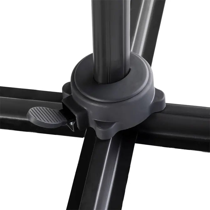 Градински чадър със странична стойка Hesperide Cayo, Цвят Шисти, 3x3 m