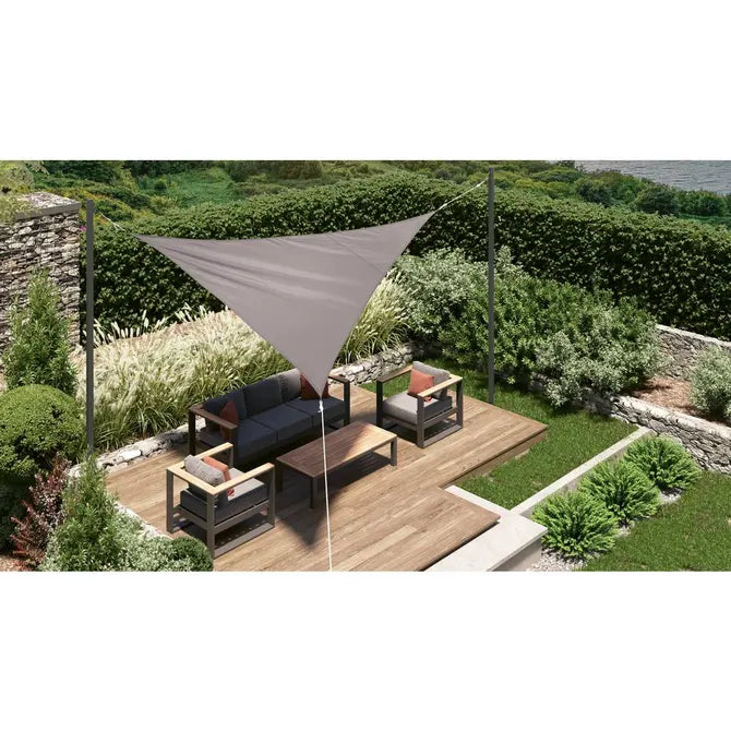 Слънцезащитно платно Hesperide Curacao, Триъгълно, Шисти