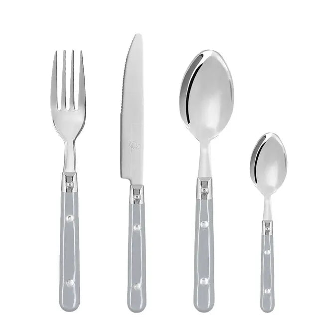 Комплект прибори Secret de Gourmet Bistrot, Със стойка, 24 части