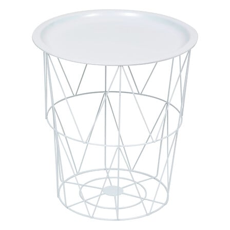 Masă laterală Atmosphera Kumi, Metal, Ø37 cm