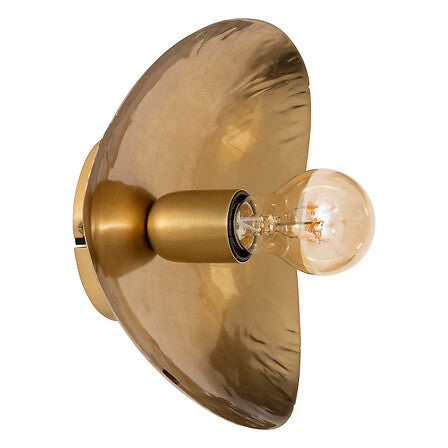 Lampă de perete Atmosphere Arlo, 28 cm, aurie