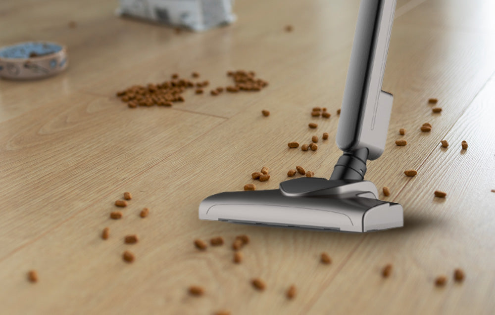 Aspirator Deerma DX700S, 600W, Putere de aspirare 15kPa, Recipient 0.8 l, 3 perii, Gri