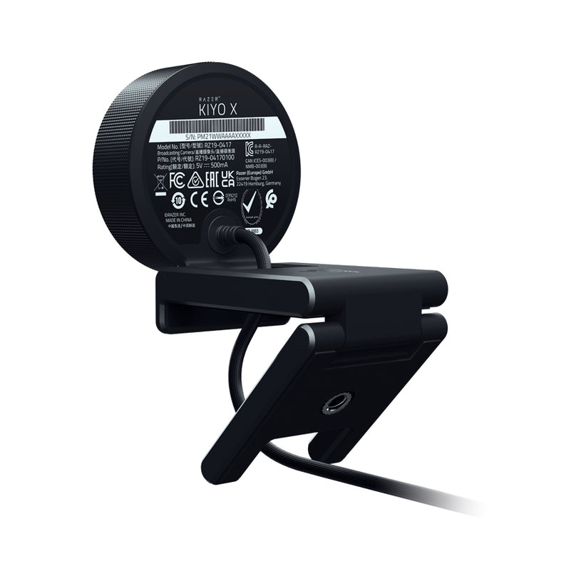 Cameră web Razer Kiyo X Full HD, Neagră