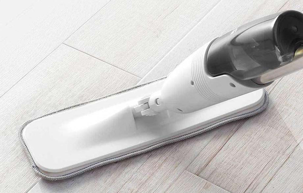 Mop Deerma TB500, 350 ml, 0,75 kg, Uscare rapidă, Perie rotativă la 360°, Alb