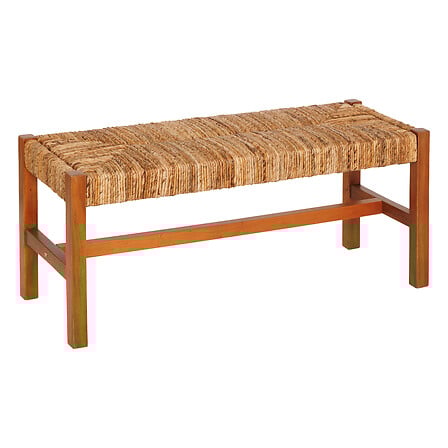 Bancă Atmosphera Sidoan, Mahon, Fibră de banană, 102x38 cm