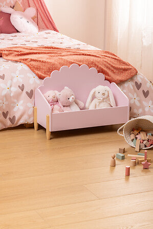 Ladă de depozitare pentru copii Atmosphera Douceur Flower, MDF