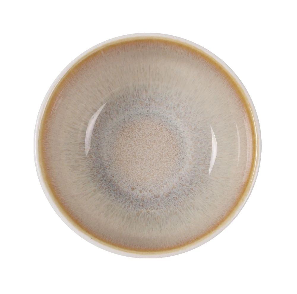 Bol LA MEDITERRANEA Calobra Cream, 13x5 cm, porțelan