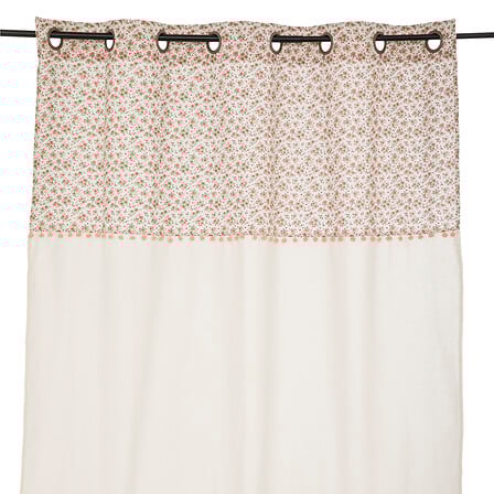 Perdea pentru copii Atmosphera Pompom, 140x260 cm, bej, bumbac