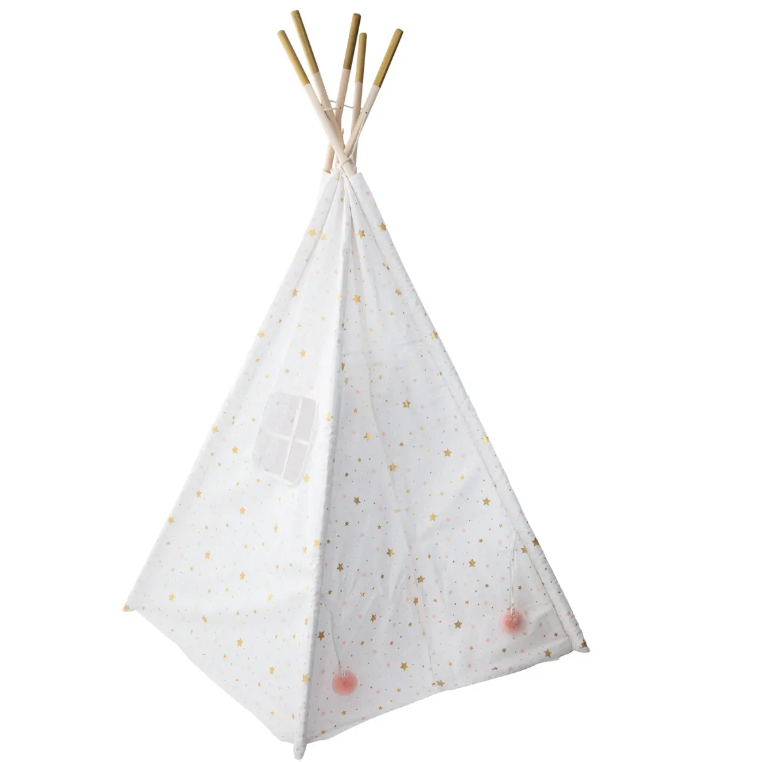 Cort pentru copii Atmosphera Teepee, 130x130x160 cm
