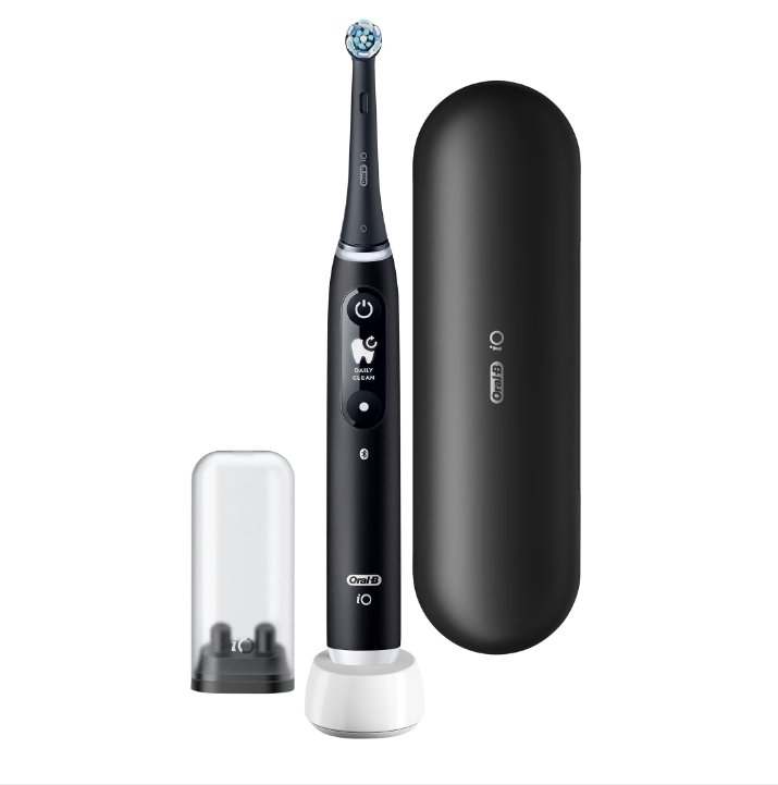 Periuță de dinți electrică Oral-B iO6, cu inteligență artificială, neagră