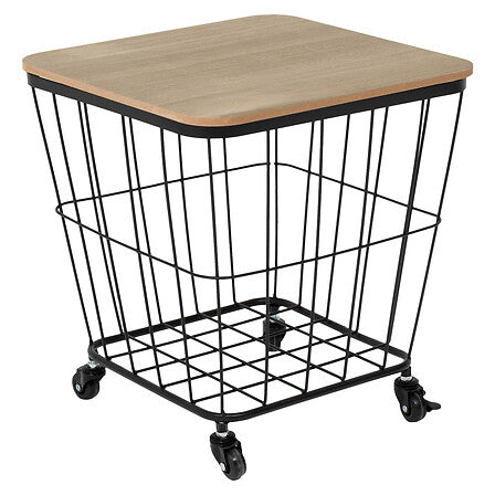 Masă de cafea Atmosphera Jordi, Metal, 40x39 cm, MDF