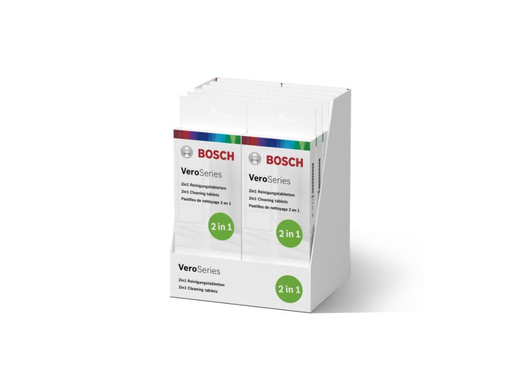 Tablete de curățare pentru aparatul de cafea Bosch Tassimo, 10 bucăți