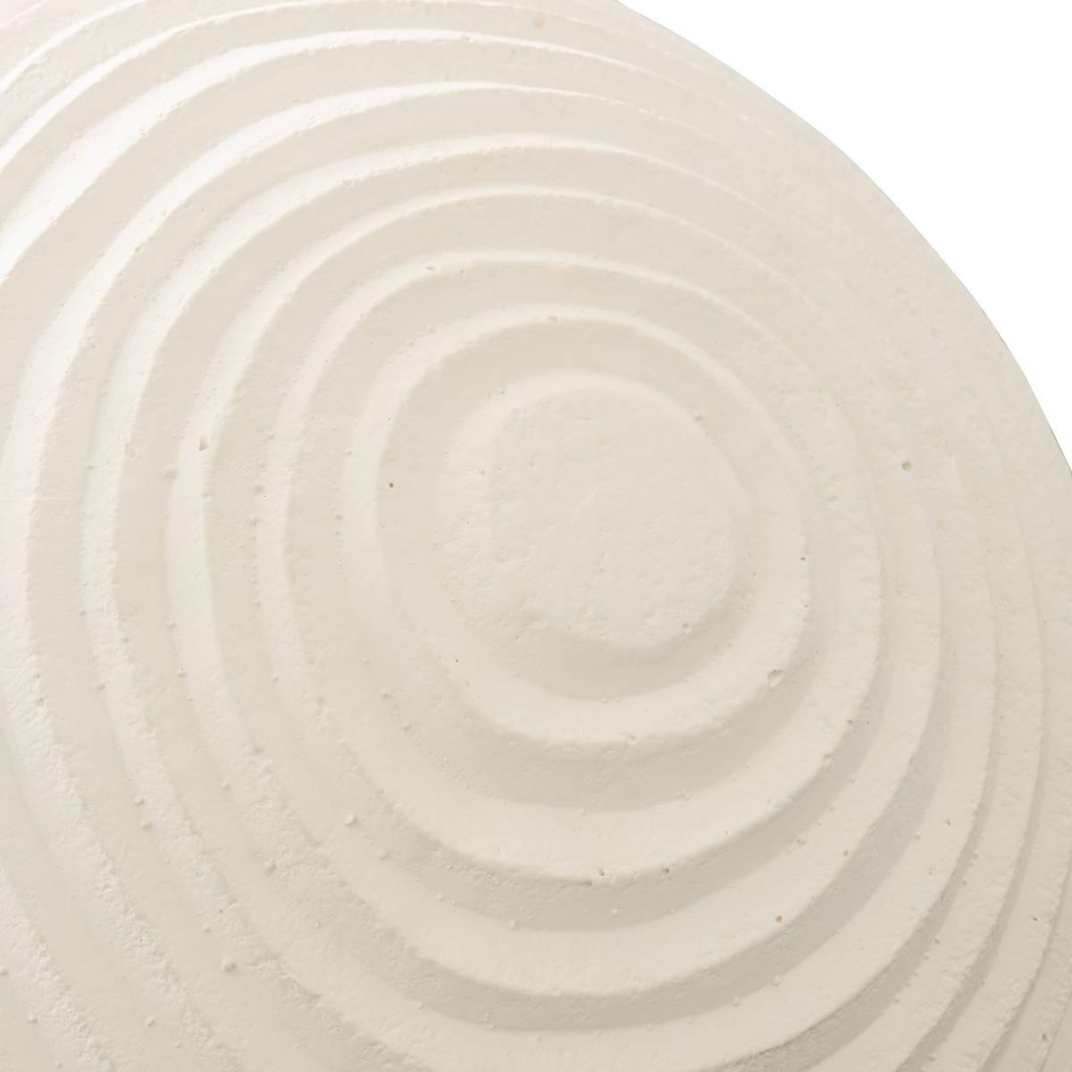 Decorațiune de exterior Atmosphera Bili, Ø33 cm, alb, magneziu