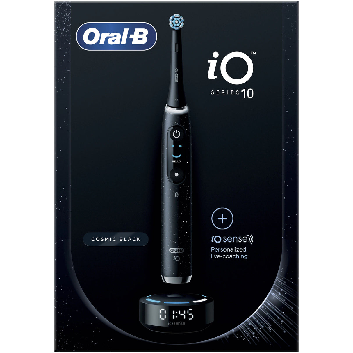 Periuță de dinți electrică Oral-B iO 10 Luxe Edition 812068, Neagră