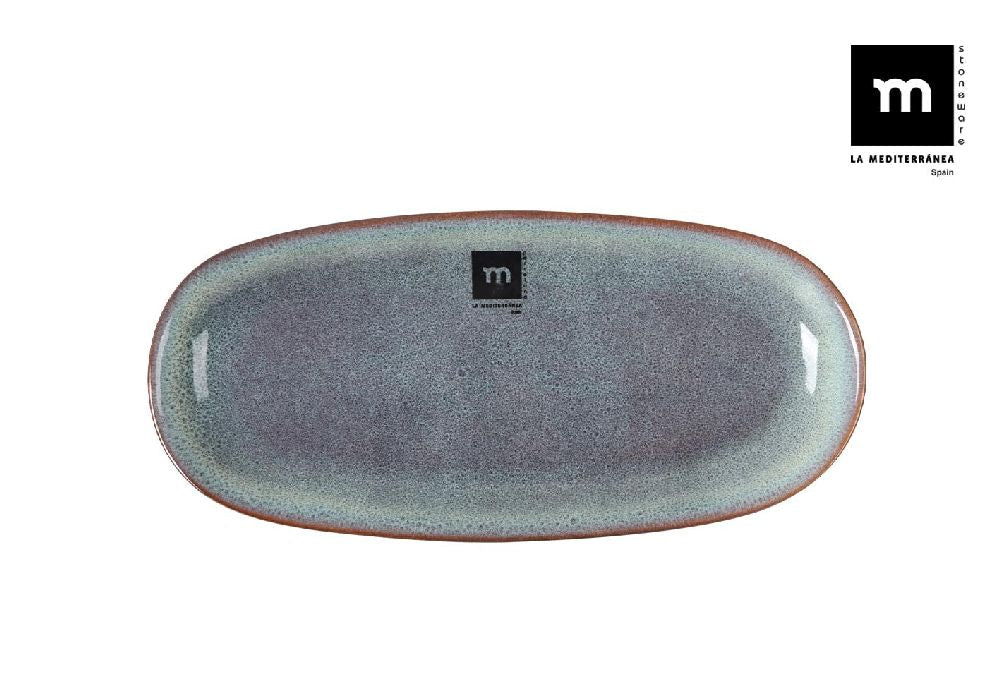 Platoul oval LA MEDITERRANEA Melow, Porțelan