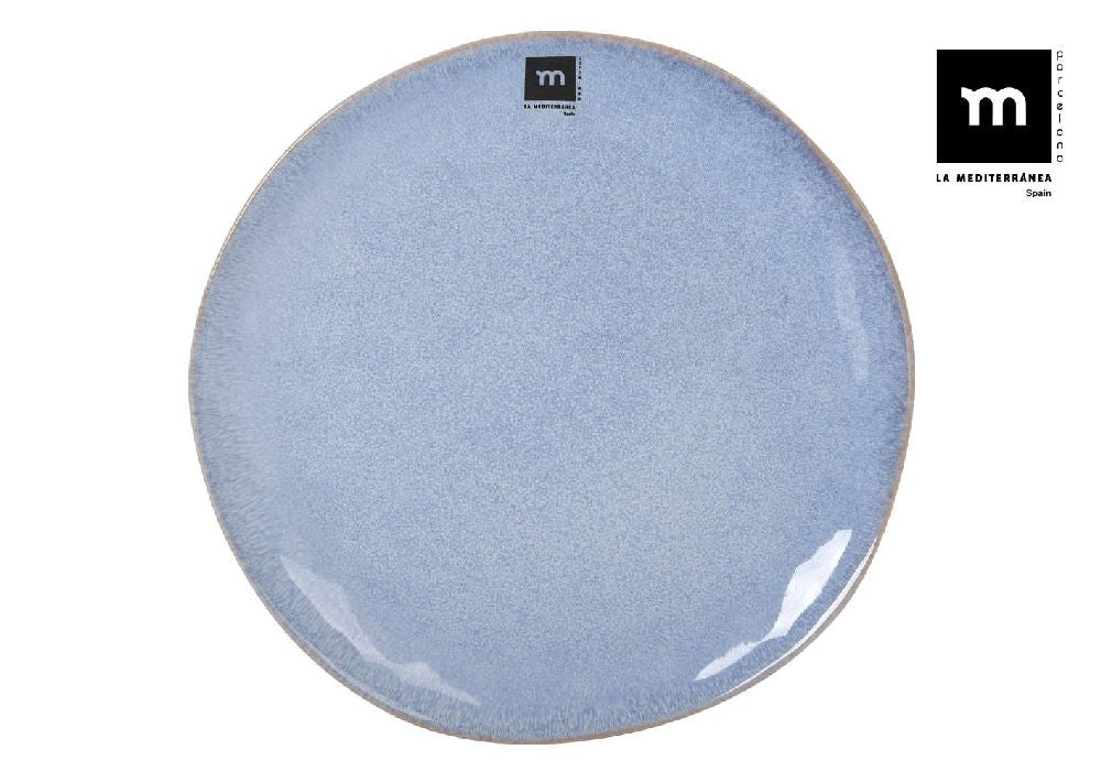 Farfurie principală LA MEDITERRANEA Macarella Blue, 26,5 cm, porțelan