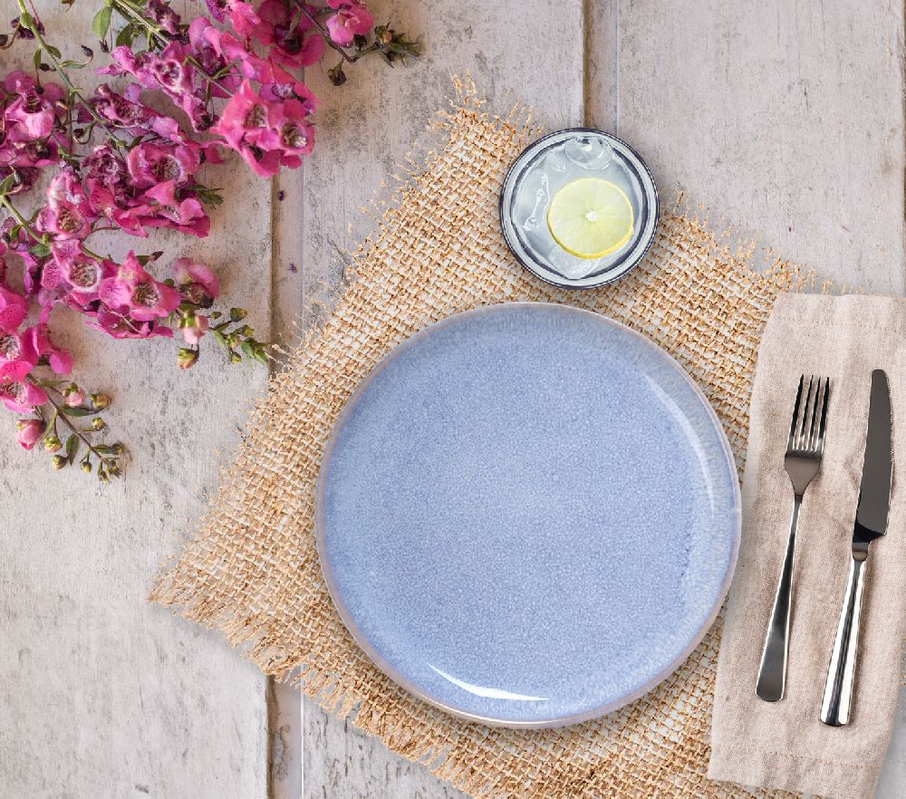 Farfurie pentru desert LA MEDITERRANEA Macarella Blue, 20,5 cm, portelan