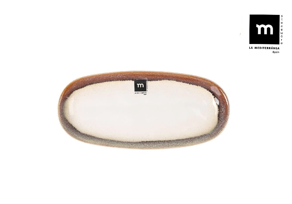 Platoul oval LA MEDITERRANEA Fustam, Porțelan