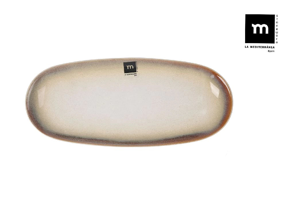 Platoul oval LA MEDITERRANEA Fustam, Porțelan