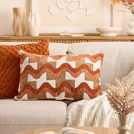 Pernă decorativă Atmosphera Jacquard Chenille, 38x58 cm